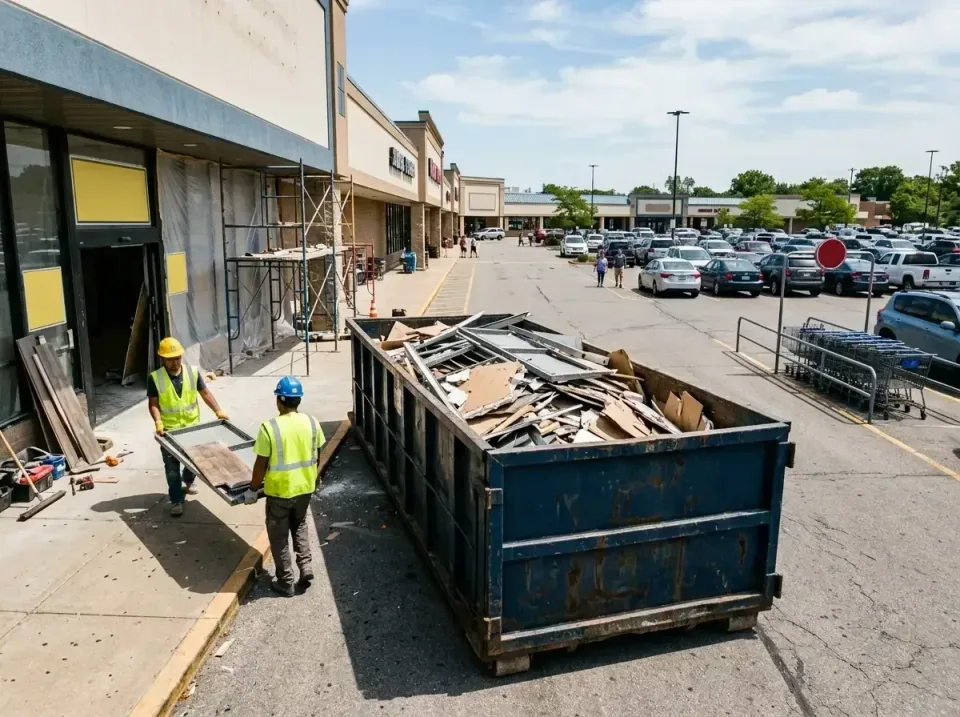 retail-store-renovation-debris-003 — frequently asked questions, Roll-off Dumpster Rentals in Owasso, OK